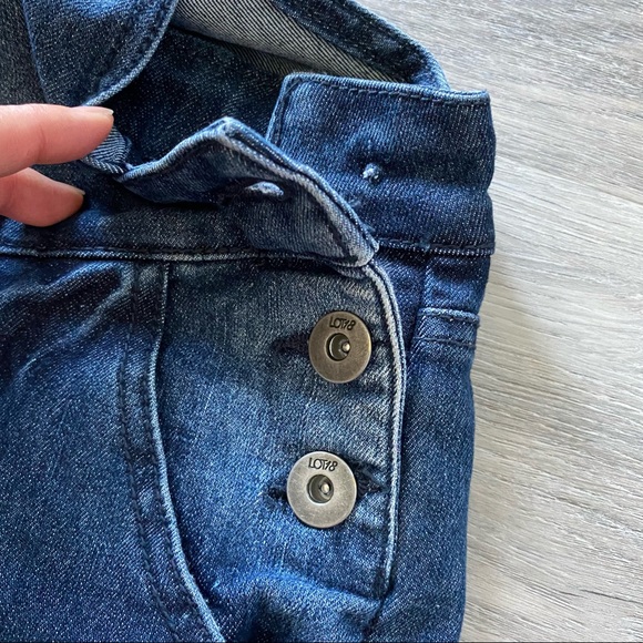 PLUS Medium Wash Women's Jeans Overalls - Picture 6 of 14